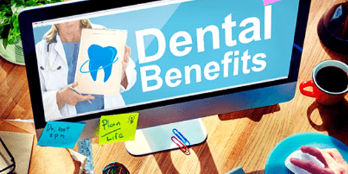 A dental benefits site, which lowers the cost of dental implants in Flower Mound